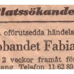 Fabians från Änggården till Nalen!