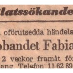 Fabians från Änggården till Nalen!