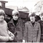 Björn, Henrik, Bertil och "biffen" Fabians från Änggården till Nalen!